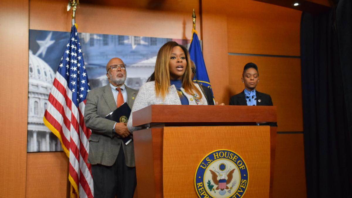 Congresswoman Cherfilus-McCormick joins Assistant Democratic Leader James E. Clyburn, Rep. Thompson, and Rep. Brown