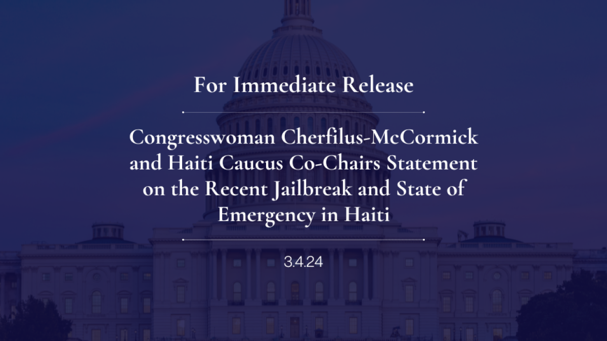haiti caucus