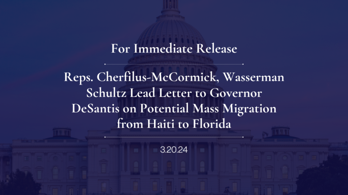 haiti letter desantis
