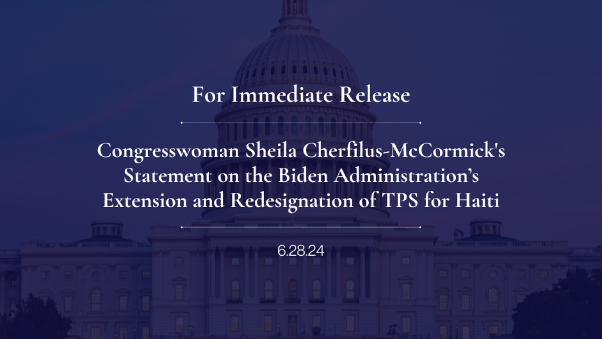 tps haiti statement