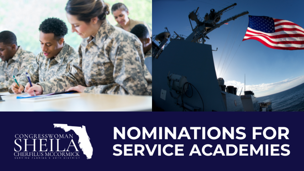 Nominations for Service Academies