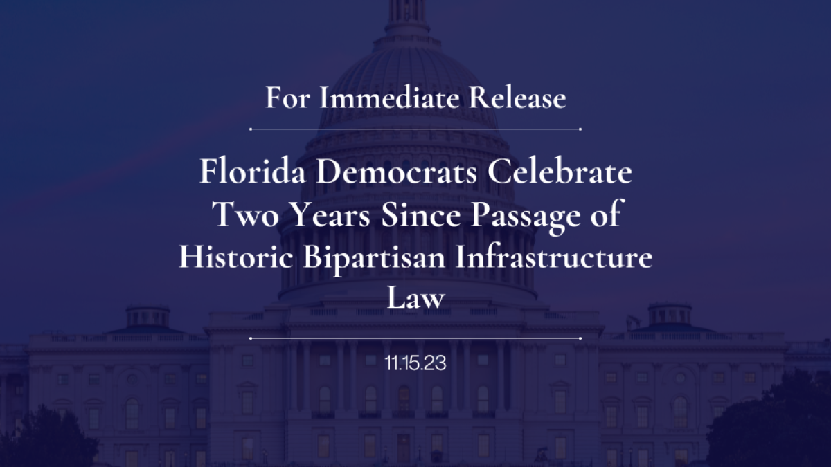 fl.dems.bipartisan.infrastructure