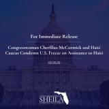 Statement from Congresswoman Cherfilus-McCormick