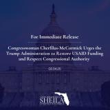 Statement from Congresswoman Cherfilus-McCormick