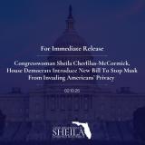 Congresswoman Sheila Cherfilus-McCormick, House Democrats Introduce New Bill To Stop Musk From Invading Americans’ Privacy   