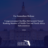 Congresswoman Cherfilus-McCormick Named Ranking Member of Middle East and North Africa Subcommittee