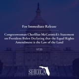 Statement from Congresswoman Cherfilus-McCormick