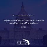 Congresswoman Cherfilus-McCormick Statement on the Mass Firing of VA Employees