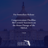 Congresswoman Cherfilus-McCormick Statement on the House Passage of the NDAA