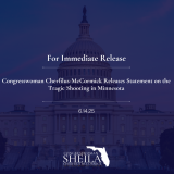 Congresswoman Cherfilus-McCormick Releases Statement on the Tragic Shooting in Minnesota