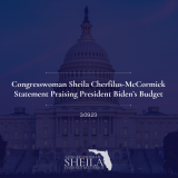 Congresswoman Sheila Cherfilus-McCormick Statement Praising President Biden’s Budget
