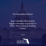 Reps. Cherfilus-McCormick, Kiggans Introduce Legislation to Better Serve Veterans Battling Cancer