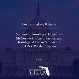 Statement from Reps. Cherfilus-McCormick, Castro, Jacobs, and Kamlager-Dove in Support of CHNV Parole Program