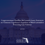 Congresswoman Cherfilus-McCormick Issues Statement on Tennessee Legislature’s Expulsion of Black Lawmakers Protesting Gun Violence