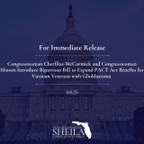 Congresswoman Cherfilus-McCormick and Congresswoman Hinson Introduce Bipartisan Bill to Expand PACT Act Benefits for Vietnam Veterans with Glioblastoma 