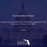 Congresswoman Cherfilus-McCormick Releases Statement on the Detainment of Senator Alex Padilla 
