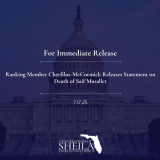 Ranking Member Cherfilus-McCormick Releases Statement on Death of Saif Musallet