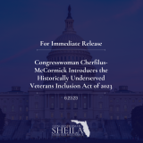 Congresswoman Cherfilus-McCormick Introduces the Historically Underserved Veterans Inclusion Act of 2023